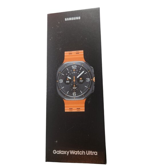 Samsung Galaxy Watch Ultra Smartwatch W/ Orange Band & Charger new open box - Picture 7 of 9